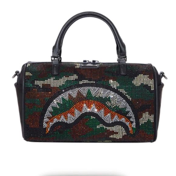 Sprayground Trinity Camo Mini Duffle - Picture 2 of 11